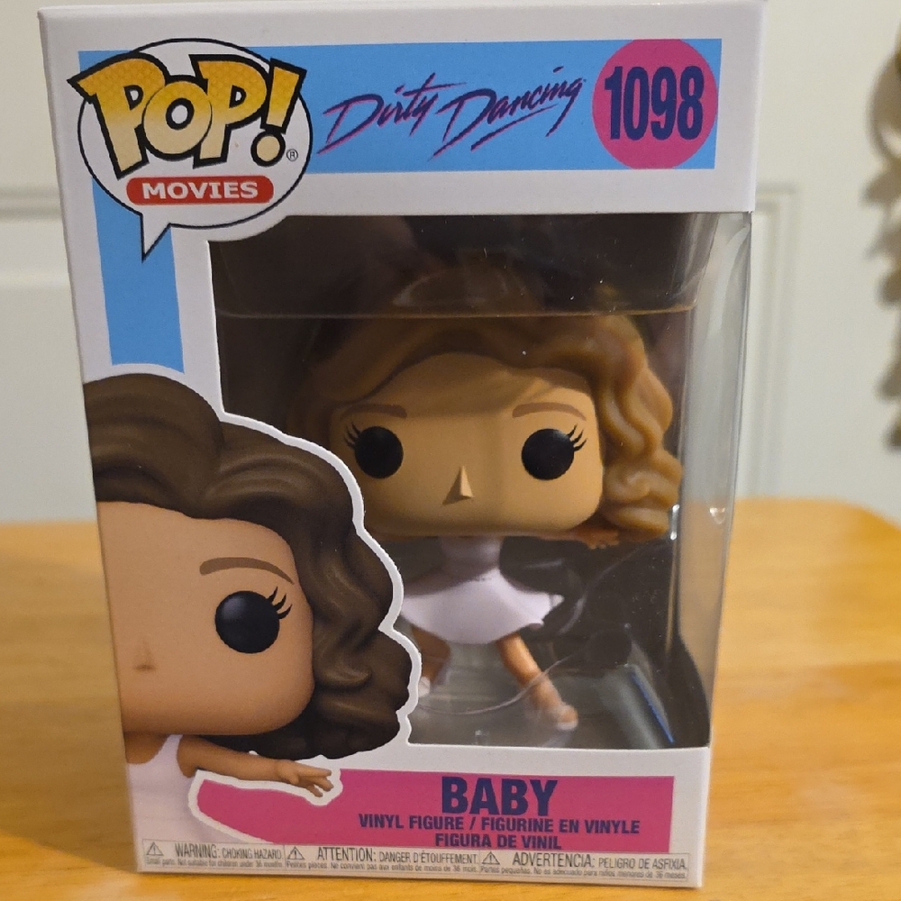 Funko Pop! Movies Dirty Dancing Baby Figure - Brown and White